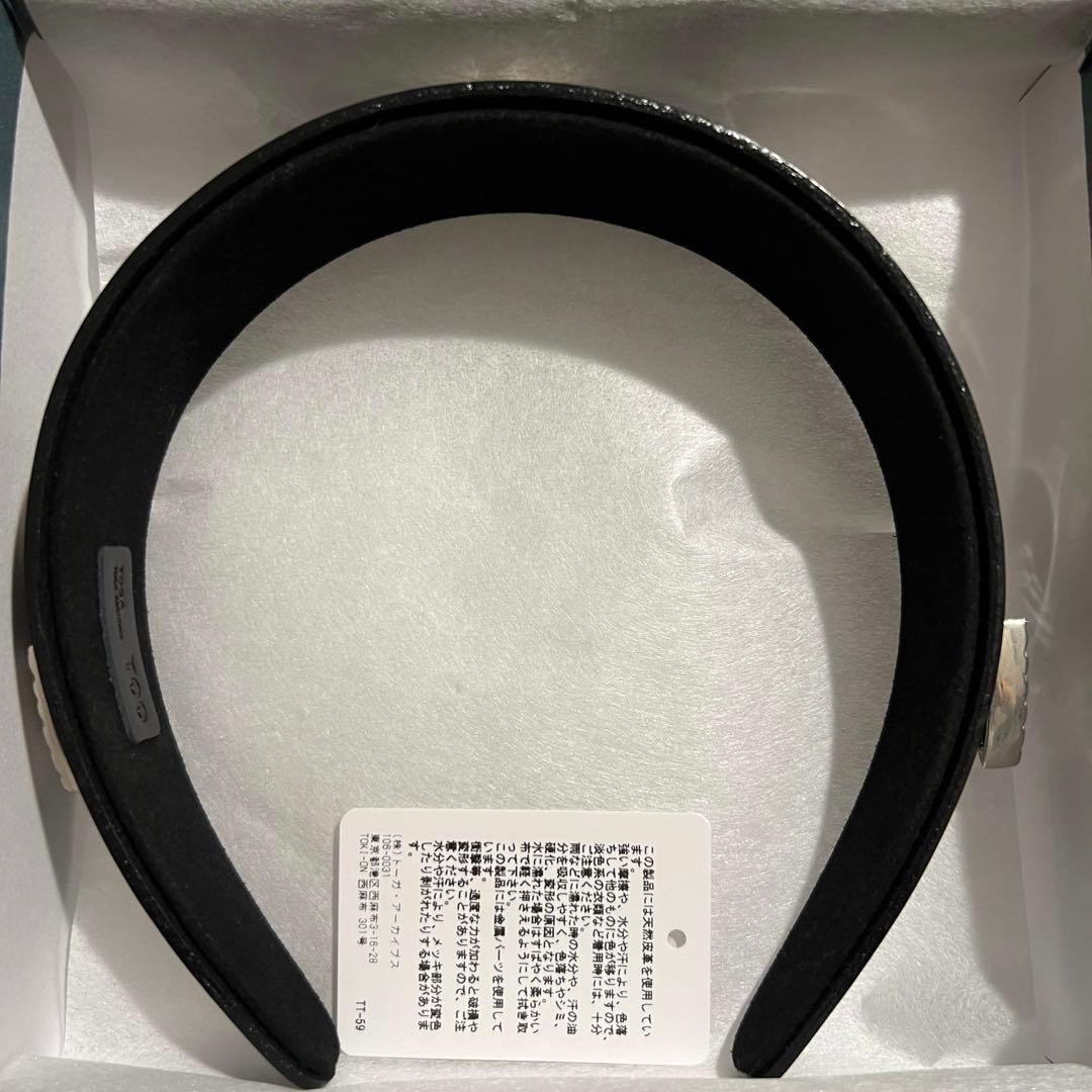 【最終値下げ】希少カラー TOGA Leather headband 2