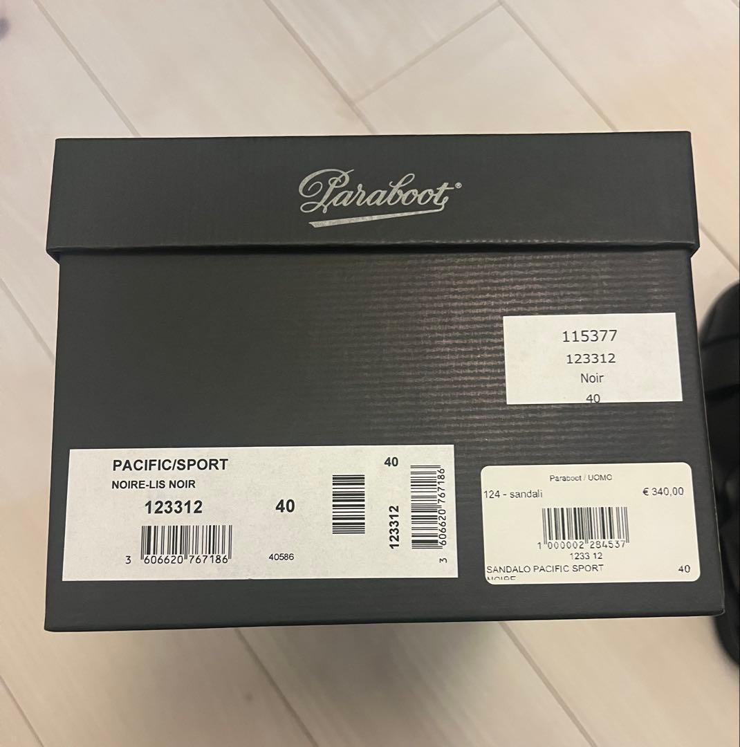 Paraboot パラブーツ パシフィックsize40