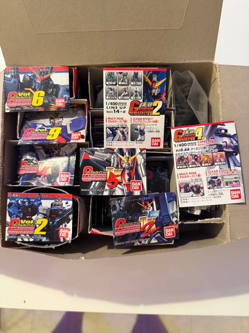 中古　1/400 ガンコレ シークレット含む800個以上　ミニブック２冊付き