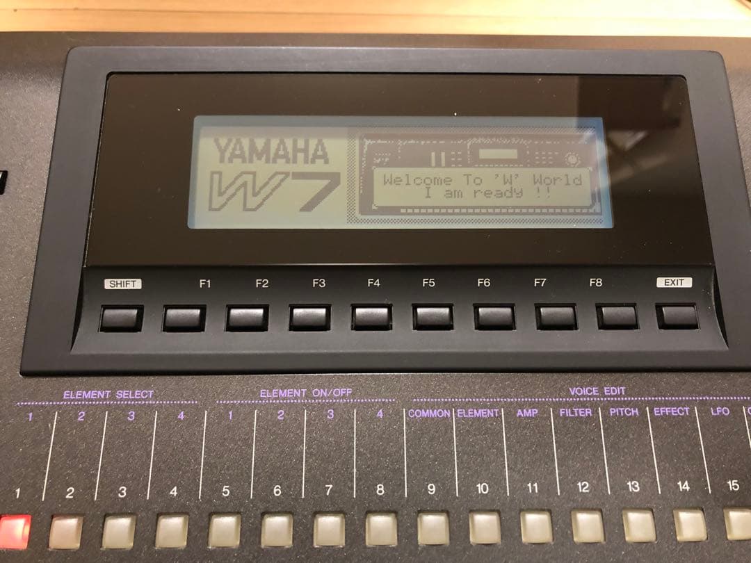 YAMAHA W7 ver.2 シンセサイザー