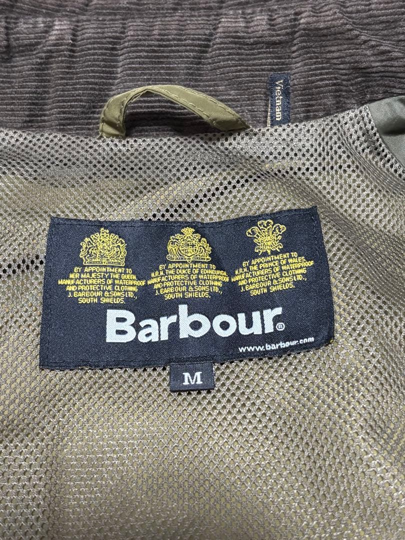 Barbour SPEY SHAPE MEMORY Mサイズ カーキ