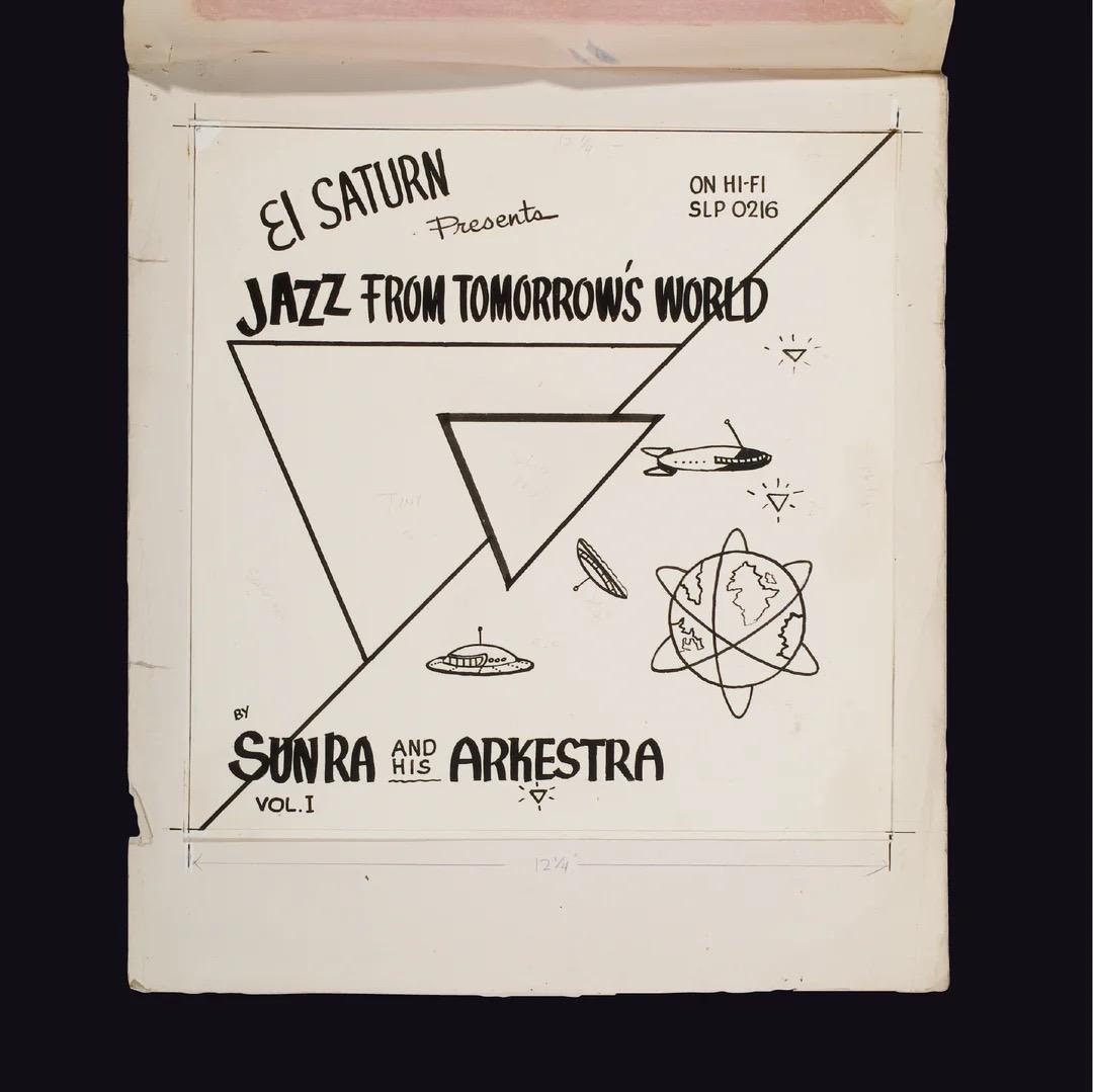 新品/再入荷/SUN RA /Art on Saturn /ジャケットアート全集