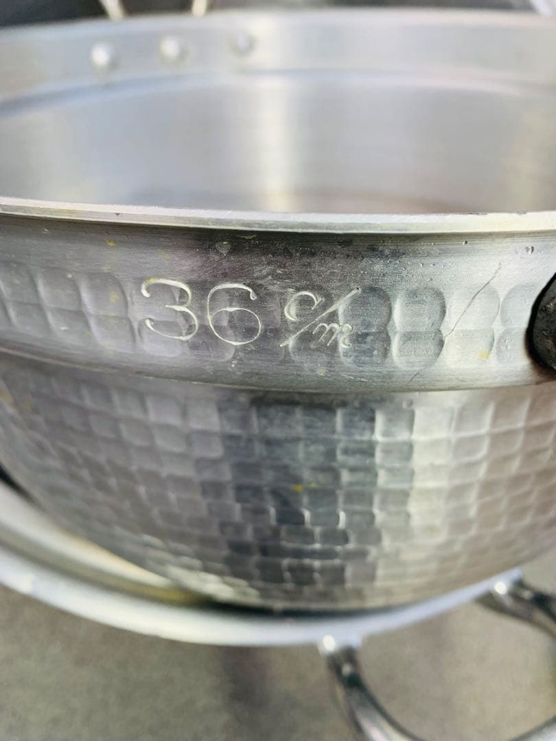 両手打ち出し鍋 3サイズ　3点セット飲食店　業務用　キッチン　鍋　大きい