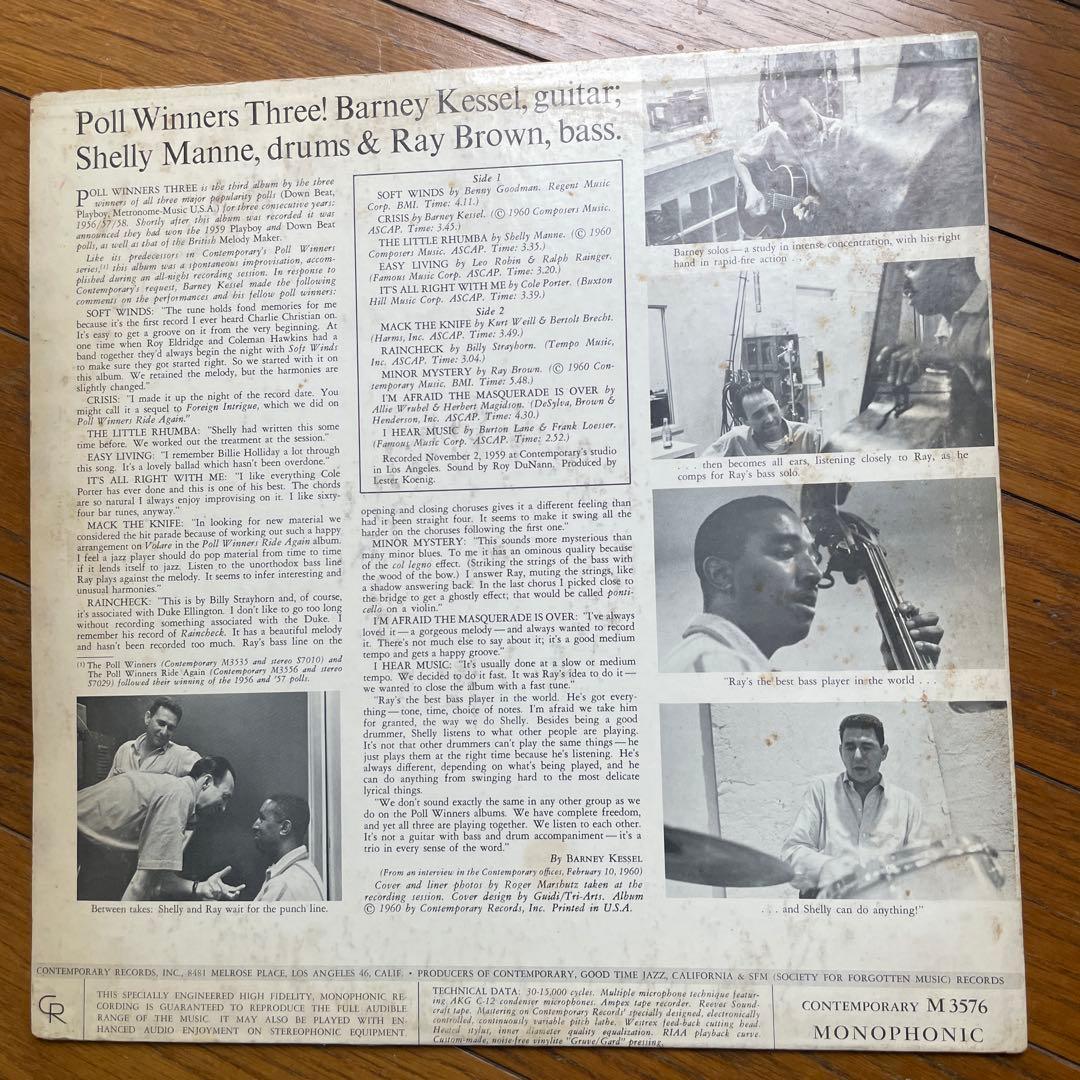 Poll Winners Three! バーニー・ケッセル