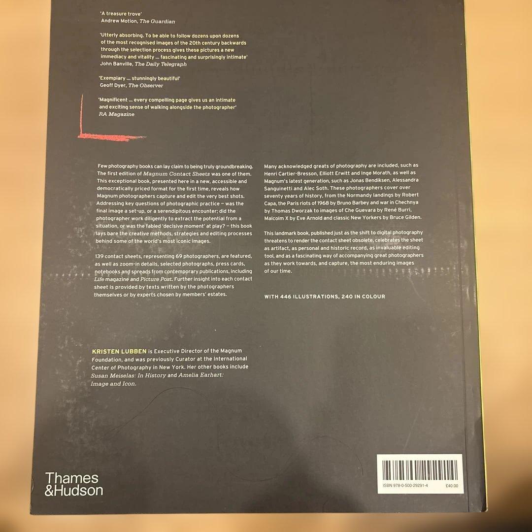 アート・デザイン・音楽 MAGNUM CONTACT SHEETS