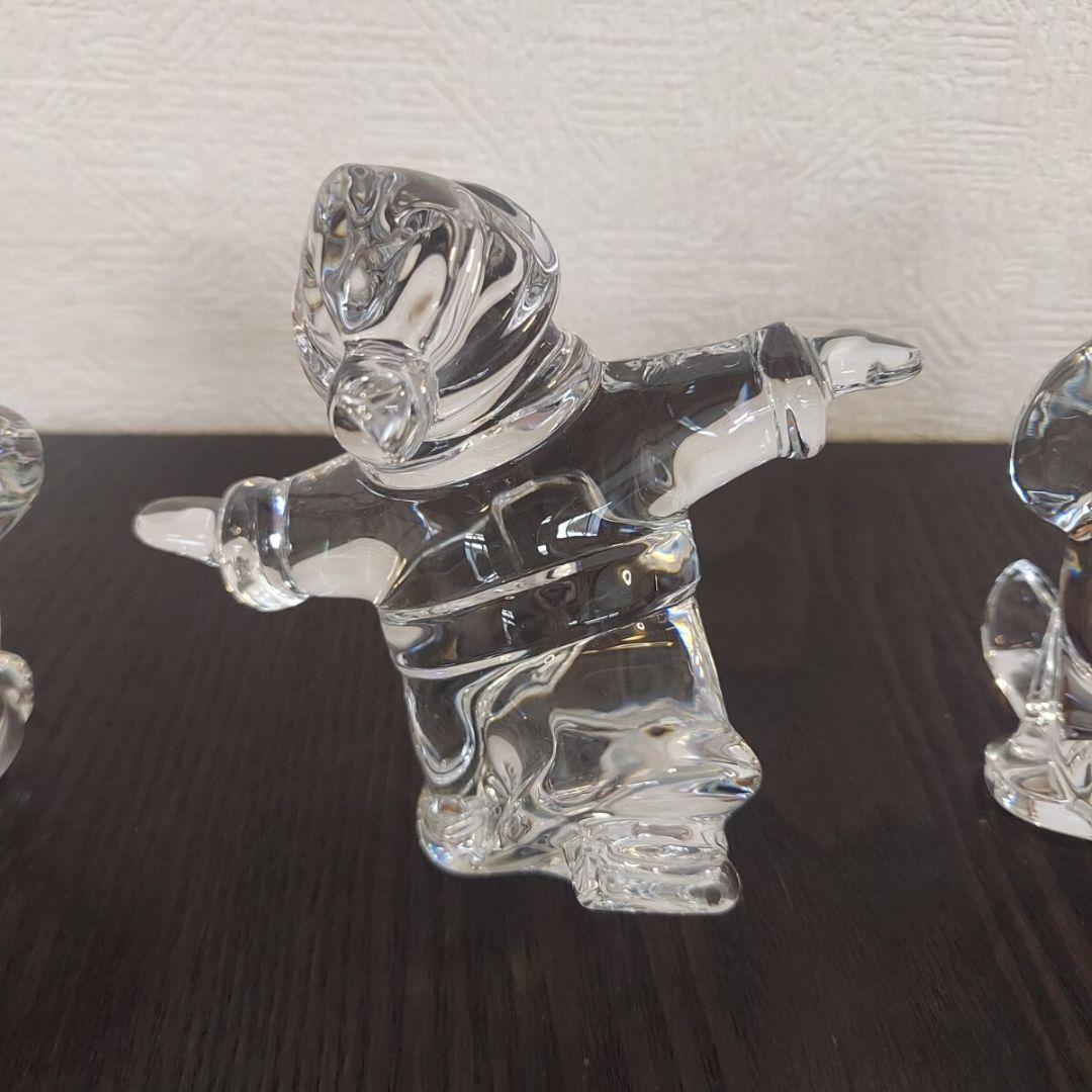 バカラ 置物 インテリア Baccarat フィギュア ベア 熊 クマの休日