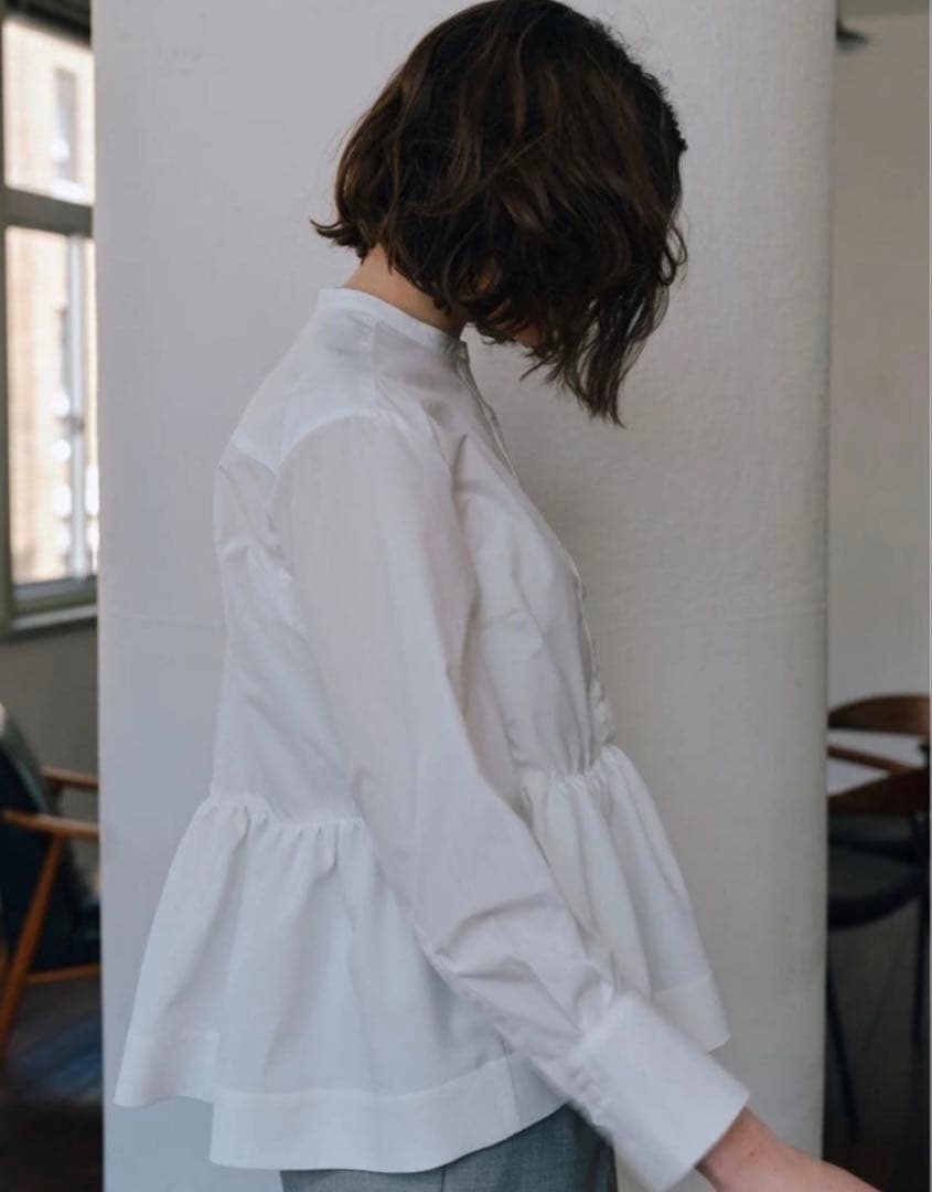 OHGA ぺプラムブラウス