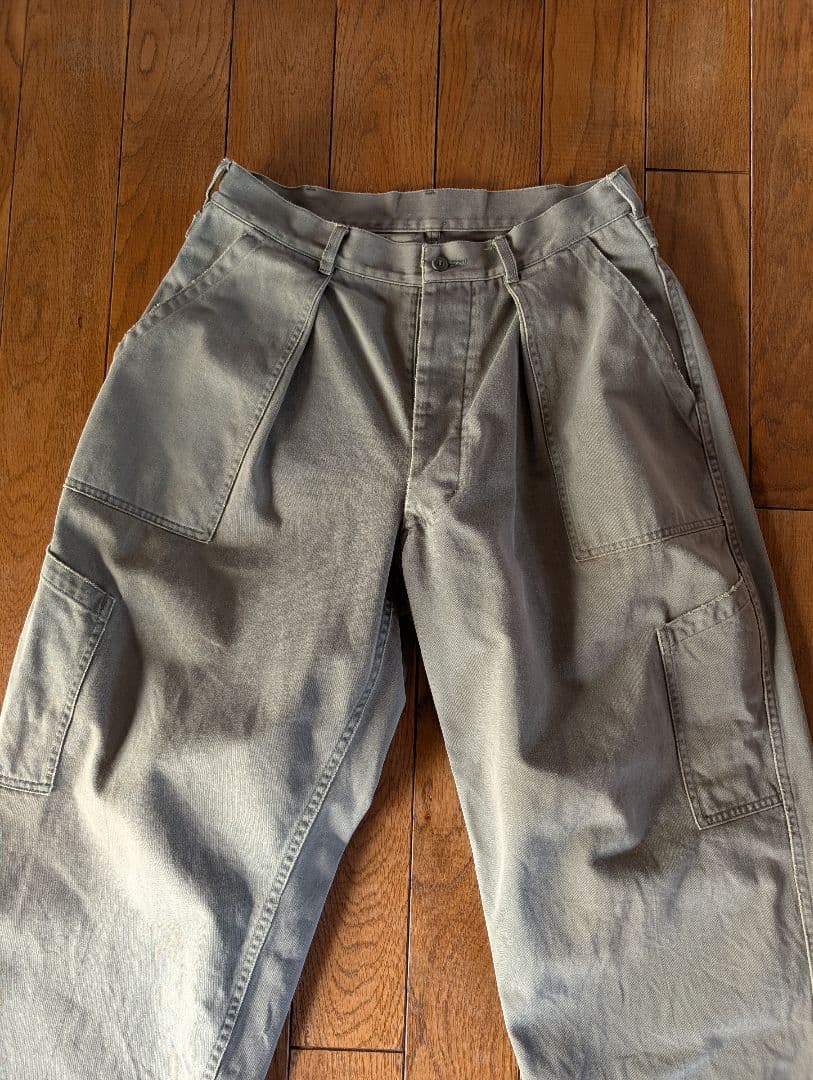 A.PRESSE Vintage USAF Hemmed Bottoms タグ付