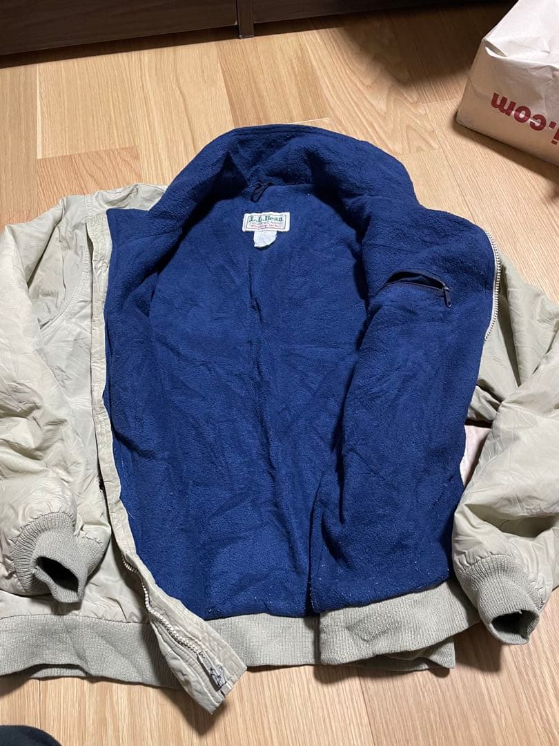 LLbean ウォームアップジャケット Mサイズ usa製　80s 90s
