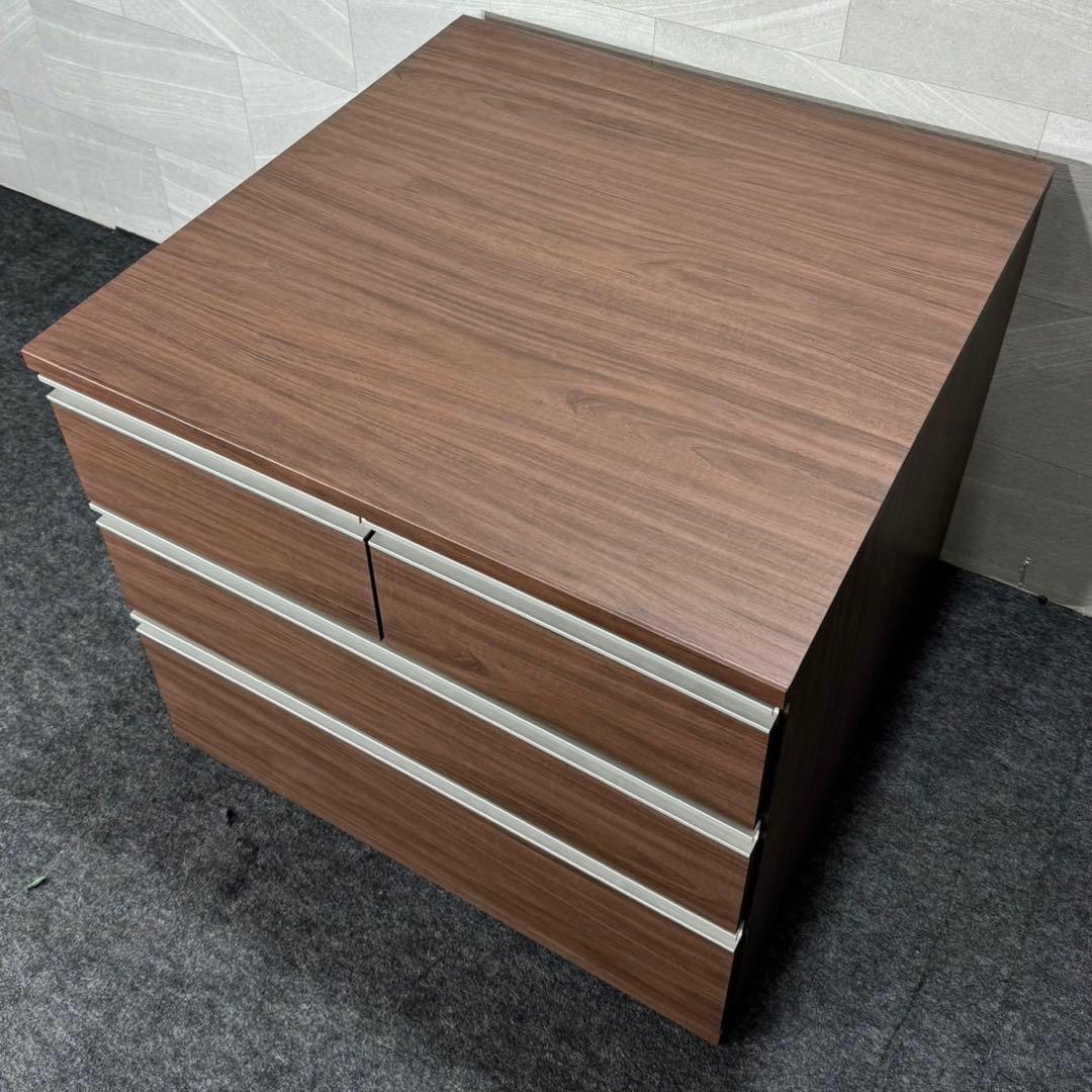 ニトリ 収納 チェスト 幅75cm トラウト 75-3 MBR d3890