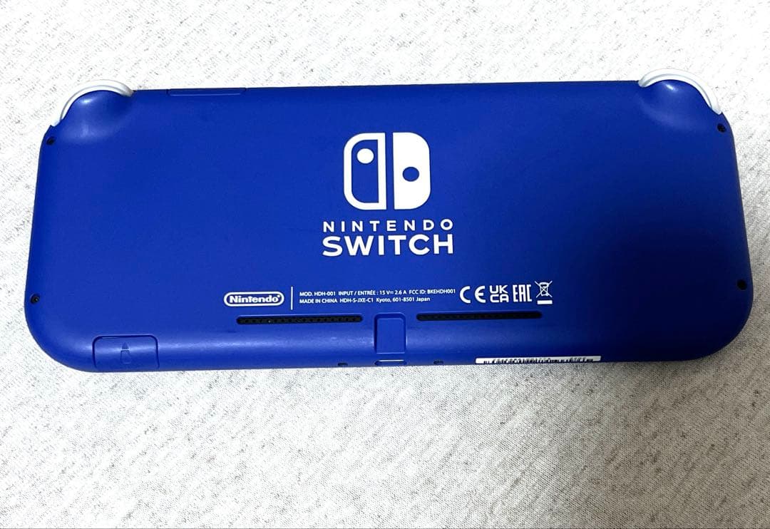 【美品】Nintendo Switch Lite ブルー　箱　充電器付き