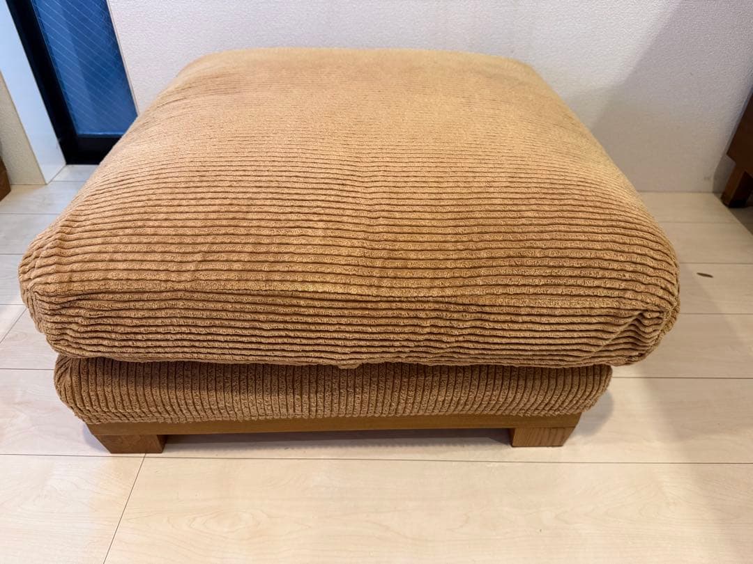 kojiten　オットマン　folk コーデュロイ　脚高5cm リセノ