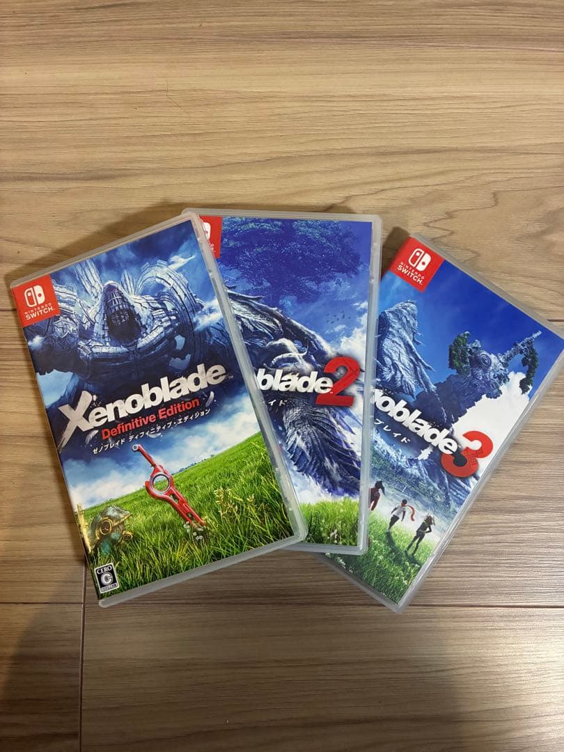 Xenobladeシリーズ 3作品セット 1、2、3セット Switch