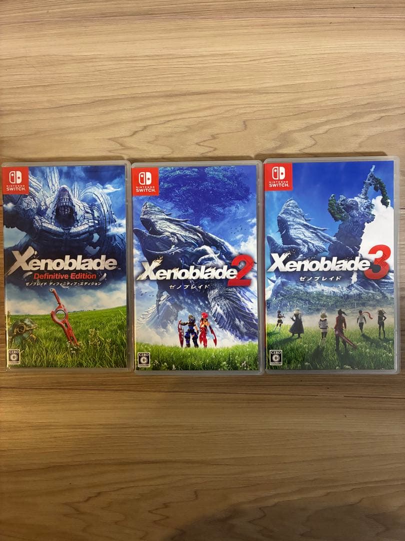 Xenobladeシリーズ 3作品セット 1、2、3セット Switch