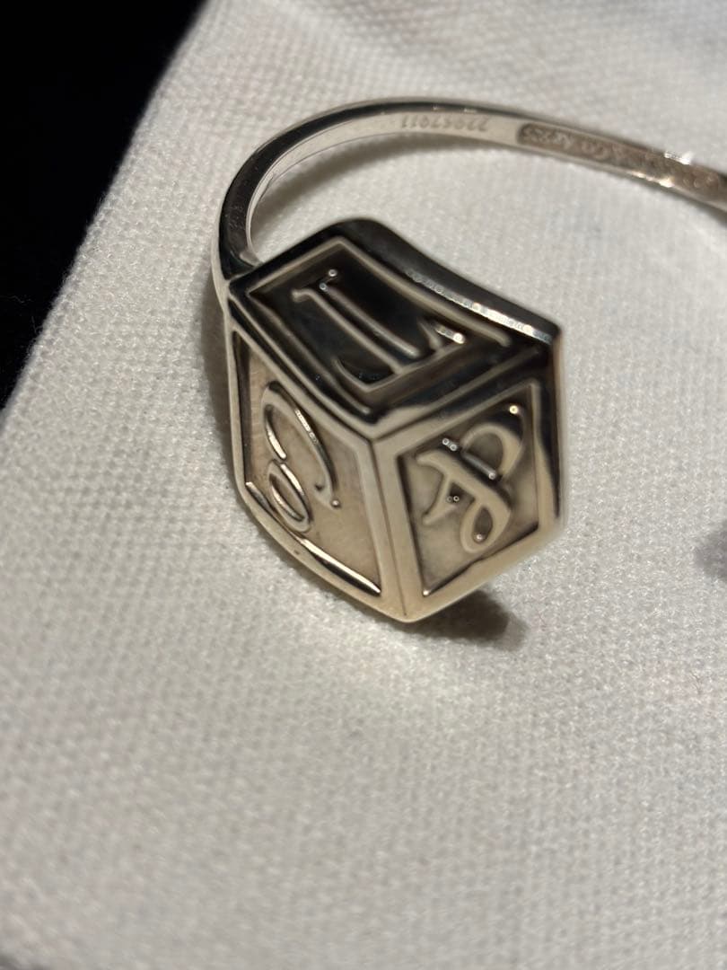 専用❗️シルバースプーン　ティファニー　ハート模様 オープンバングル