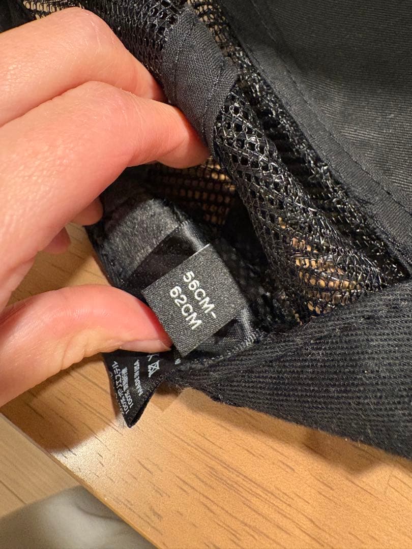 AMIRI メッシュキャップ　ブラック【スポン・ジボブ】