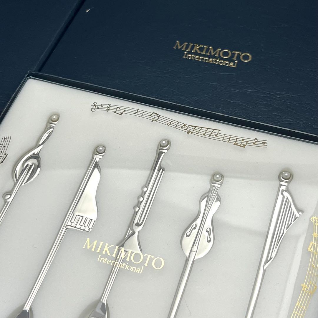 ◼︎新品未開封◼︎【MIKIMOTO】楽器デザインカトラリー　スプーン＆フォーク