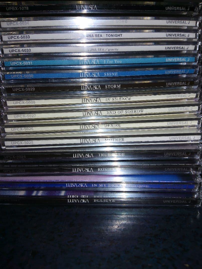 限定盤「COMPLETE SINGLE BOX」CD／DVD　LUNA SEA