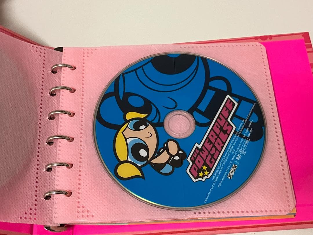 パワーパフ ガールズ DVD-BOX ブロッサム缶　輸送箱付き