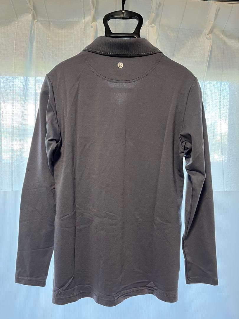 【S】BRIEFING GOLF ベーシック長袖ポロ