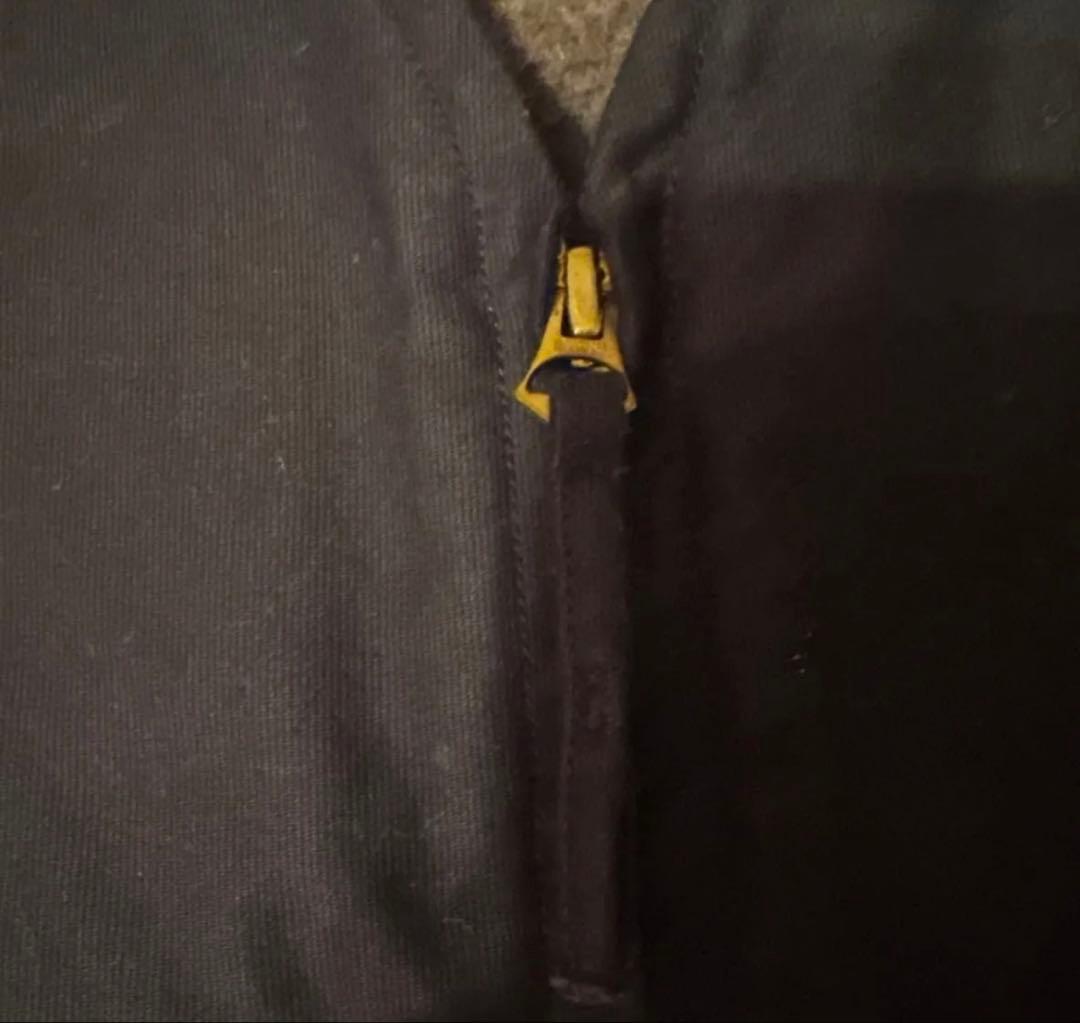 SCHOTT （ショット）裏地アルパカ混ウールデッキベストジャケット ブラック