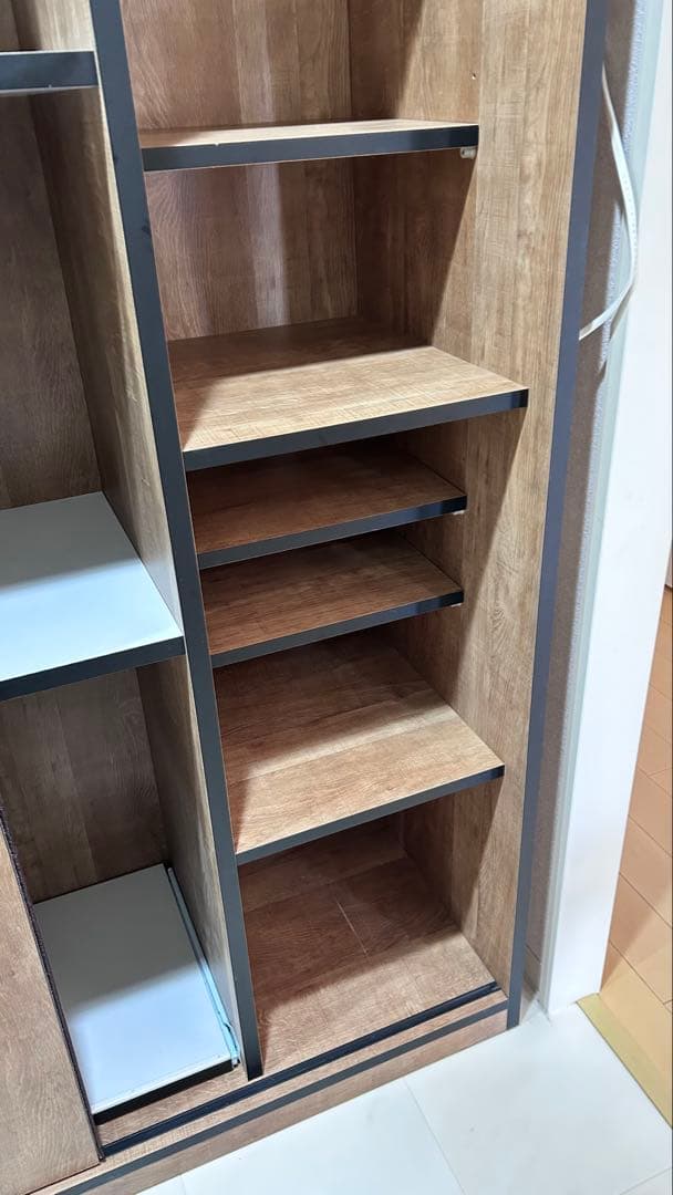 ※専用※【大川家具】引き戸付食器棚