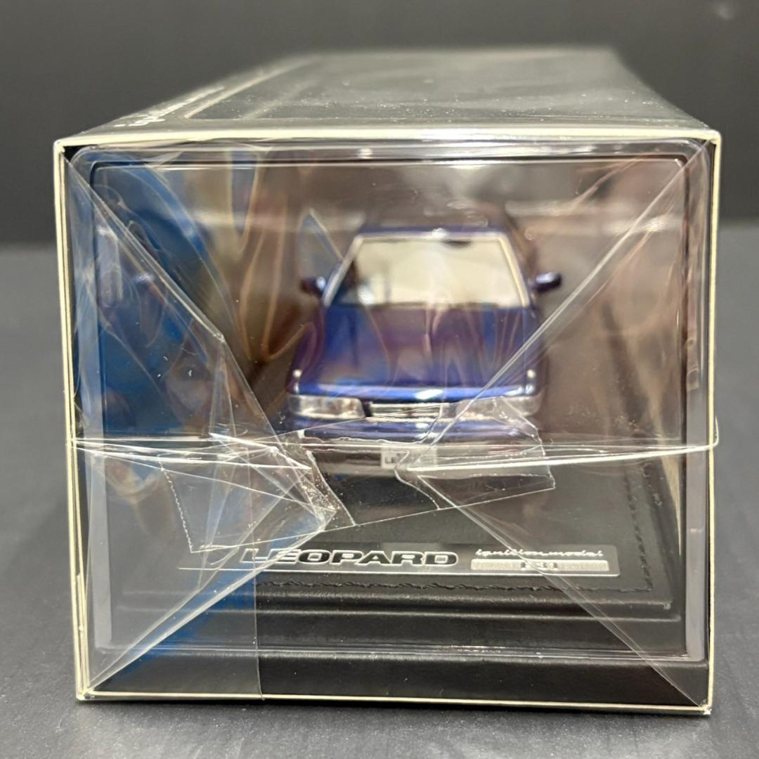 △11238　未使用品　ignition model 日産　レパード　ミニカー