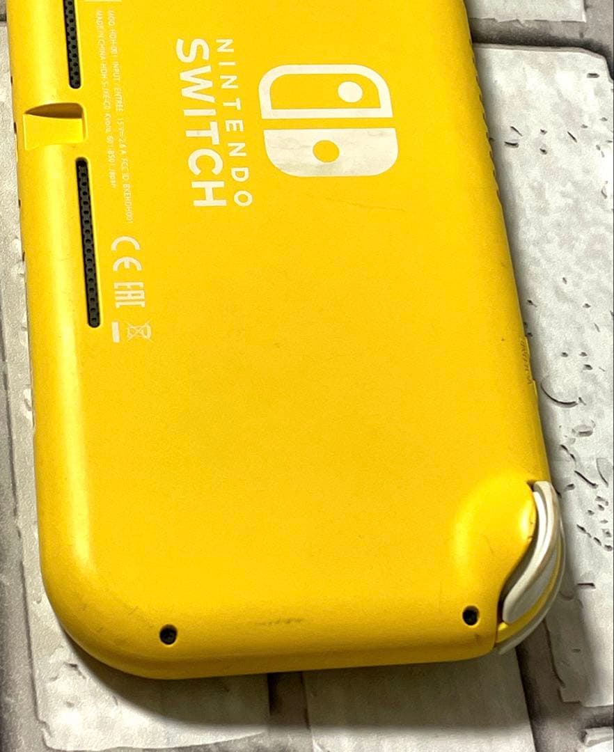 【中古】本体　Nintendo Switch Lite イエロー