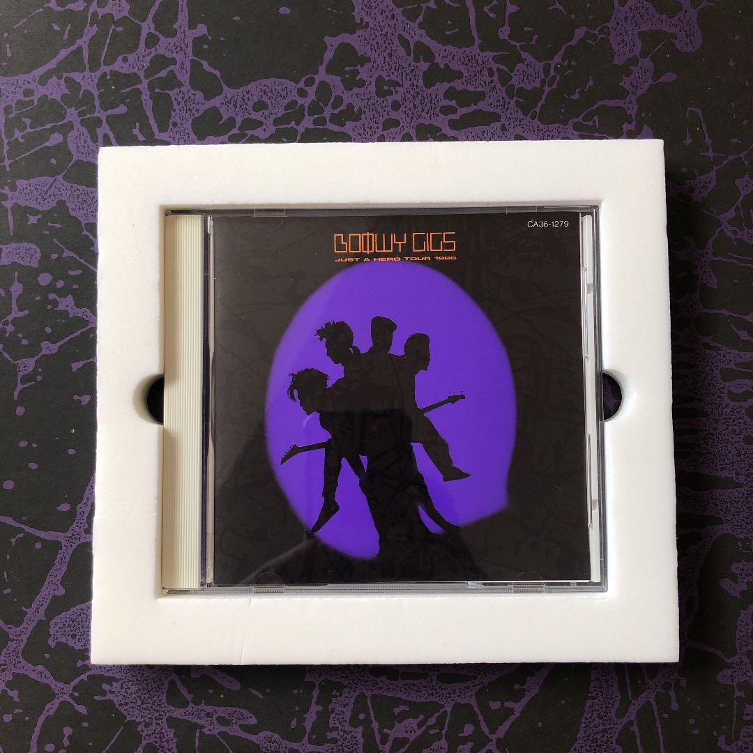 レア BOOWY GIGS JUST A HERO TOUR 1986 CD