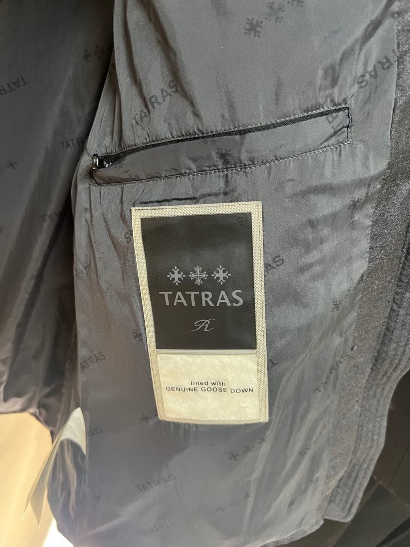TATRAS DOMIZIANO ダウンジャケット Rライン サイズ5 ブラック