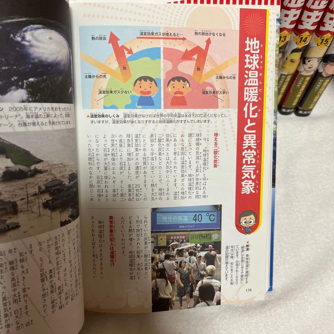 集英社　学習まんが「日本の歴史」 全巻セット　箱付き