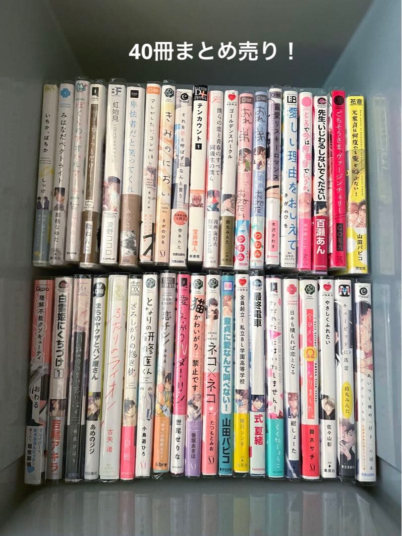 商業BL 40冊まとめ売り