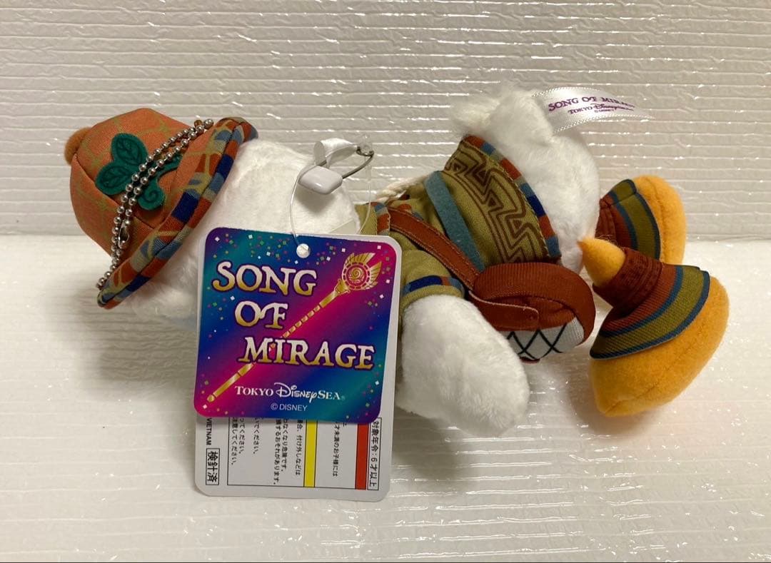 東京ディズニーリゾート　ドナルドダック　デイジーダック　ぬいぐるみバッジ　セット