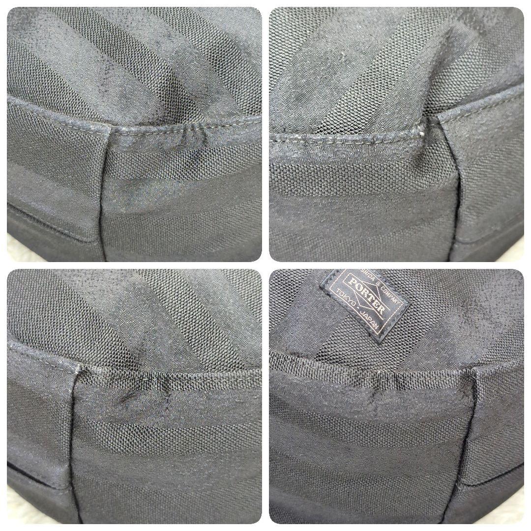 美品✨ポーター タンゴ ショルダーバッグ 黒 三日月 多収納 70周年記念モデル