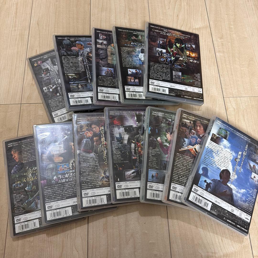 仮面ライダークウガ DVD 全12巻セット