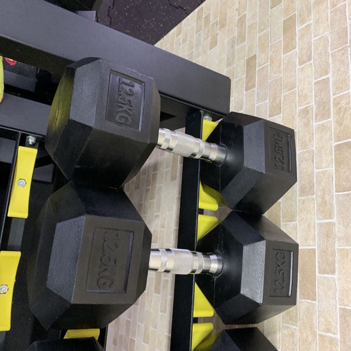 値下げしました　ラバーヘックス  ダンベル  70kg 2個