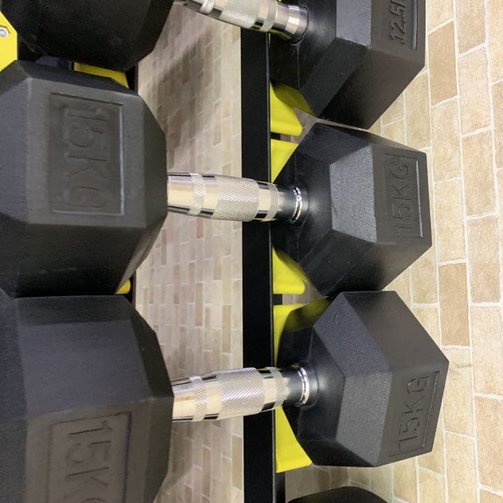 値下げしました　ラバーヘックス  ダンベル  70kg 2個