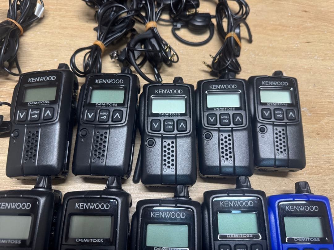KENWOOD UBZ-EA20R トランシーバー3台セット中古品