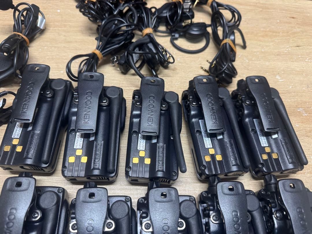KENWOOD UBZ-EA20R トランシーバー3台セット中古品