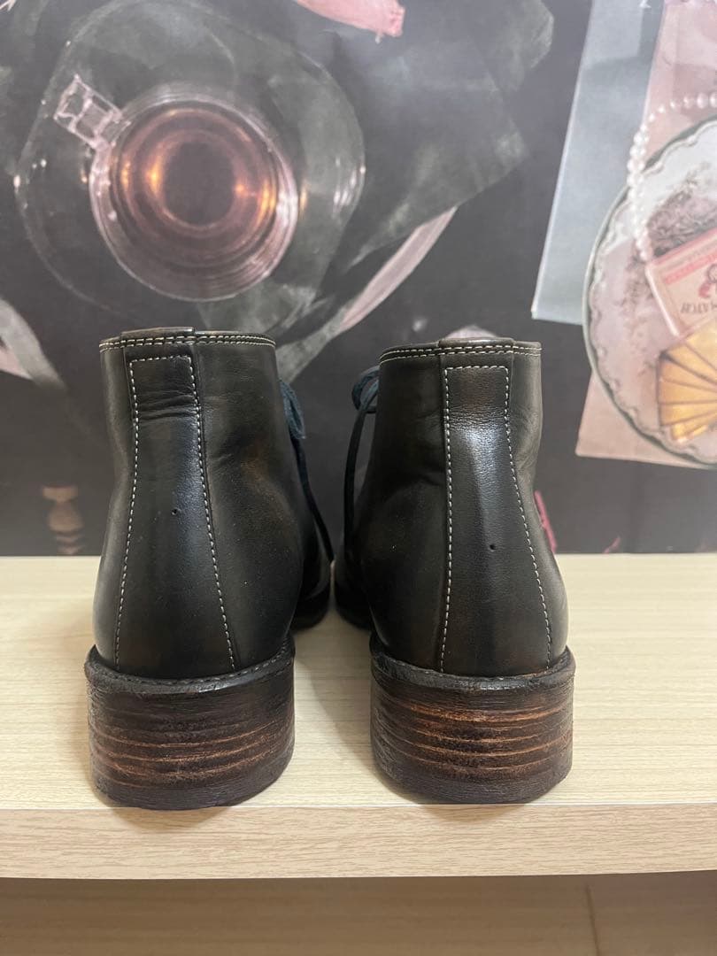 未使用　ベイクルーズ　MOTO 革靴　日本製　チャッカブーツ　サイズ1