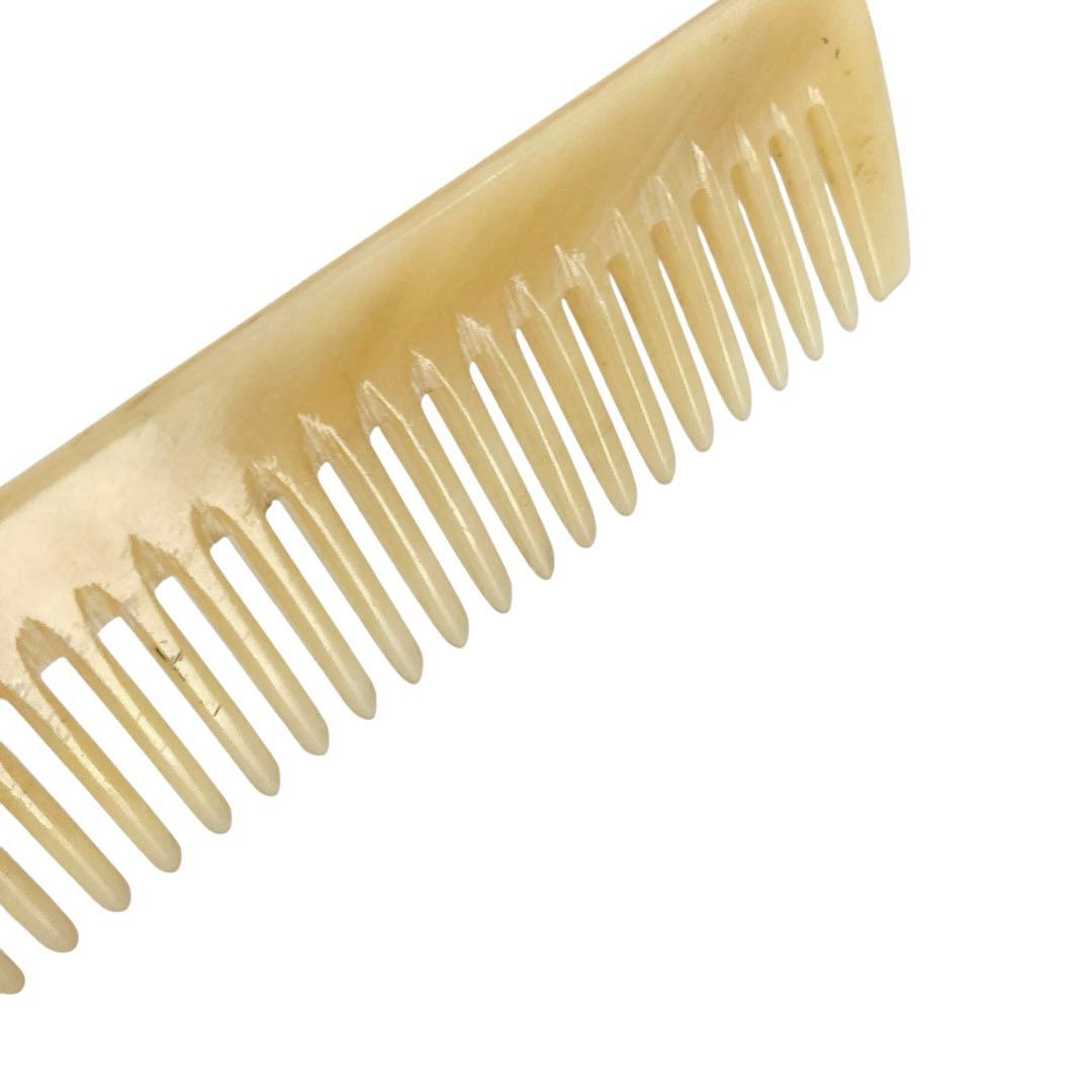 HERMES✨エルメス　コーム　くし　レザーケース　レッド　ホワイト　箱付き