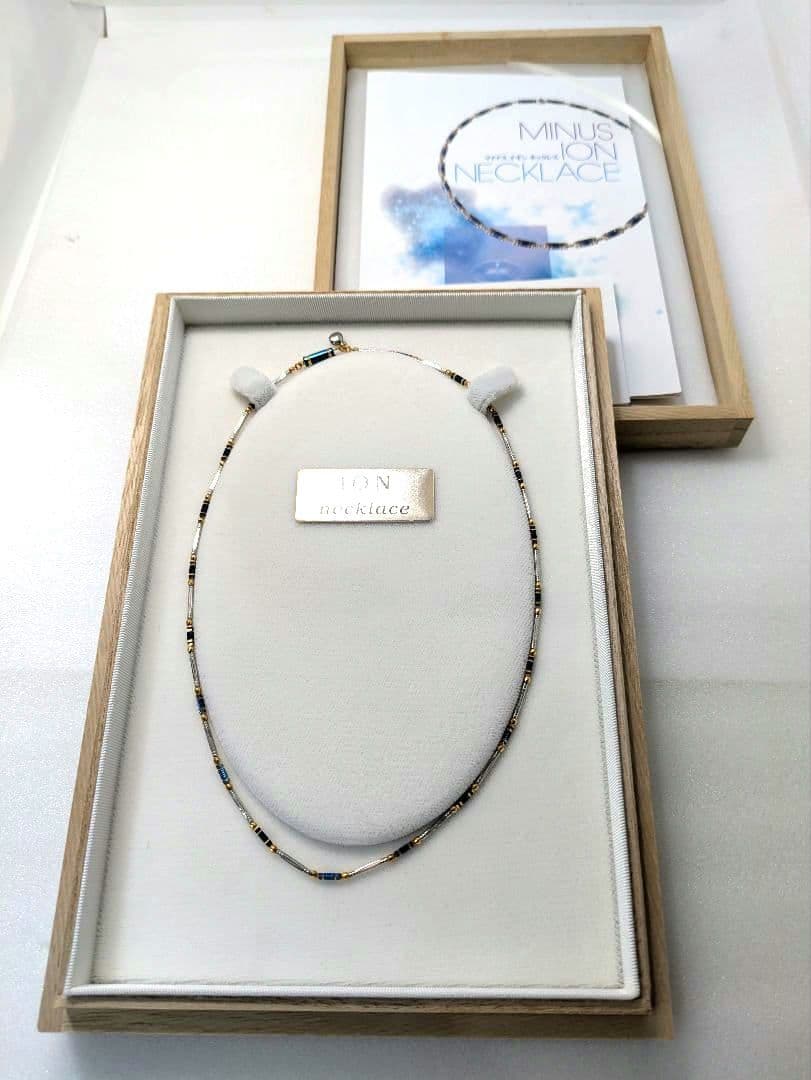 アイシリーズ マイナスイオン ネックレス K18 Pt850