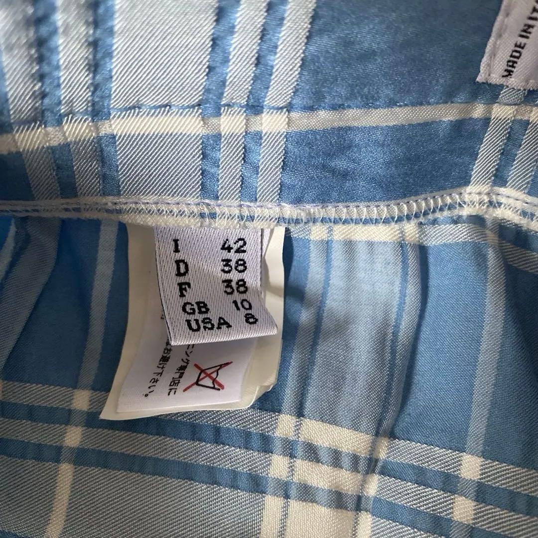 [新品タグ付き] MOSCHINO チェック柄パンツ Lサイズ ゴルフパンツ