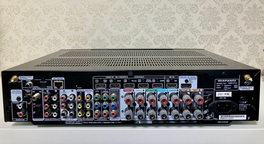 Marantz / NR1711 (B) 中古美品 HDMI対応