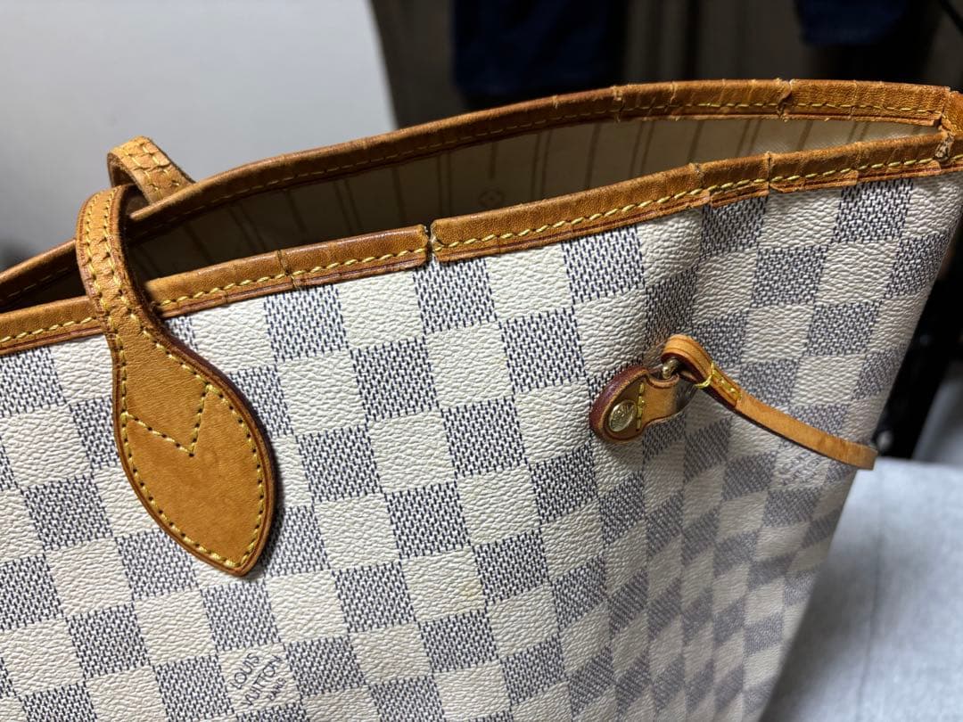 ルイヴィトン ネヴァーフルMM ダミエアズール 正規品 ジャンク