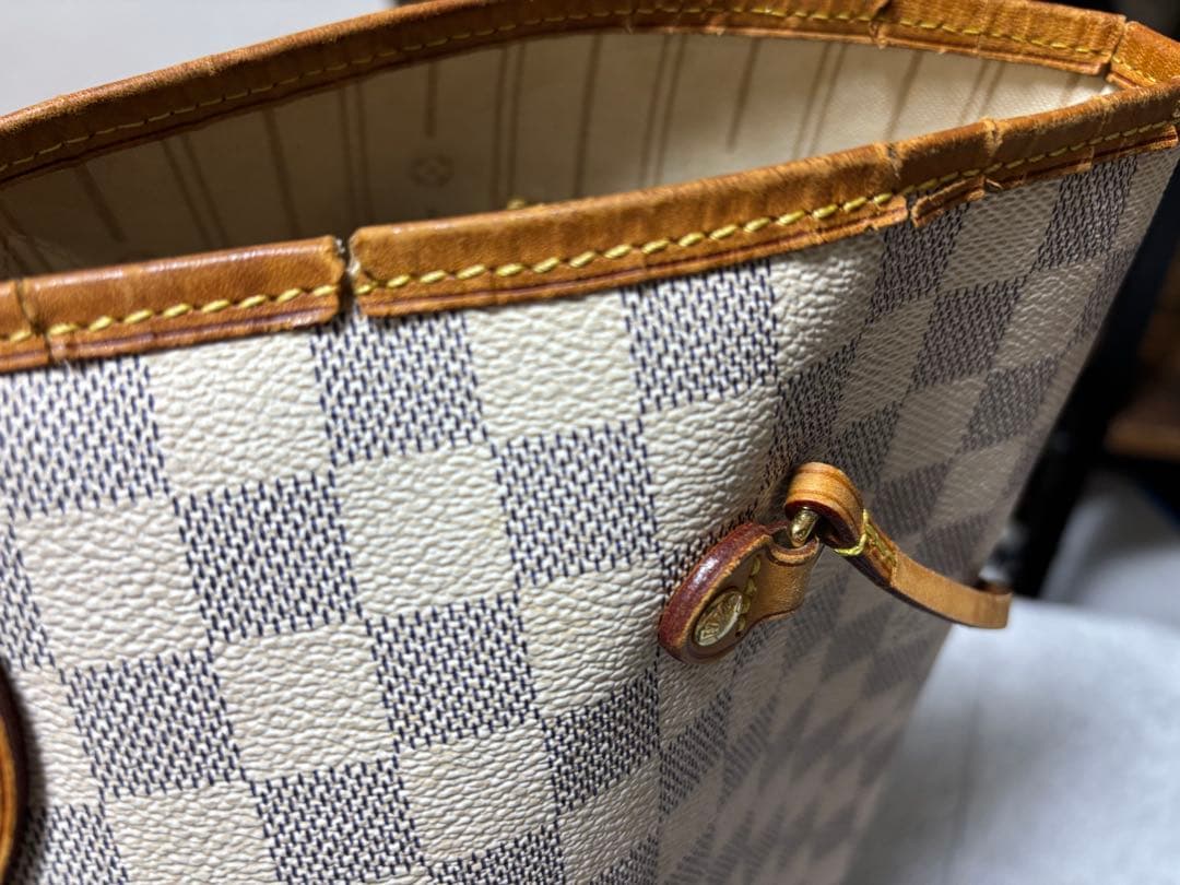 ルイヴィトン ネヴァーフルMM ダミエアズール 正規品 ジャンク