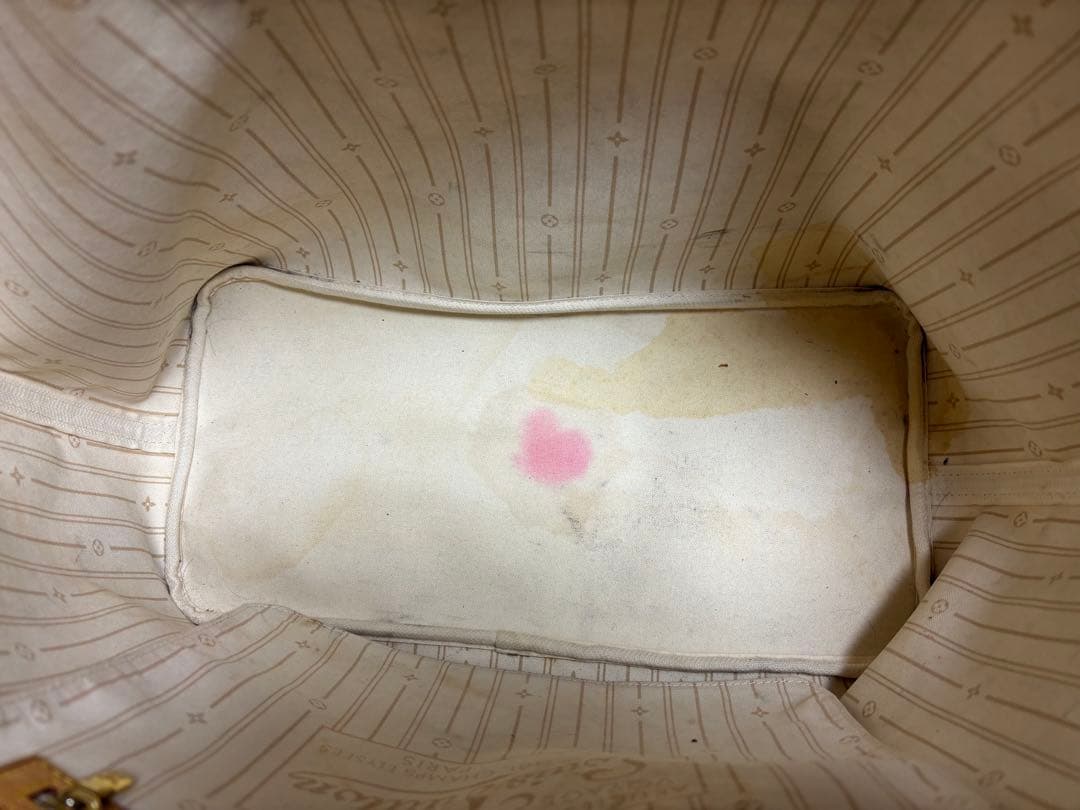 ルイヴィトン ネヴァーフルMM ダミエアズール 正規品 ジャンク