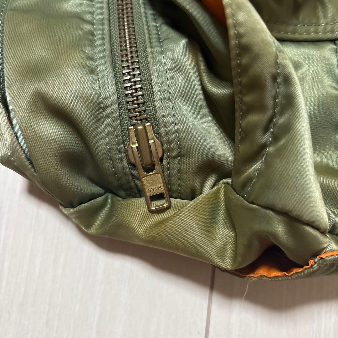 PORTER タンカー セージグリーン ミニボストン L