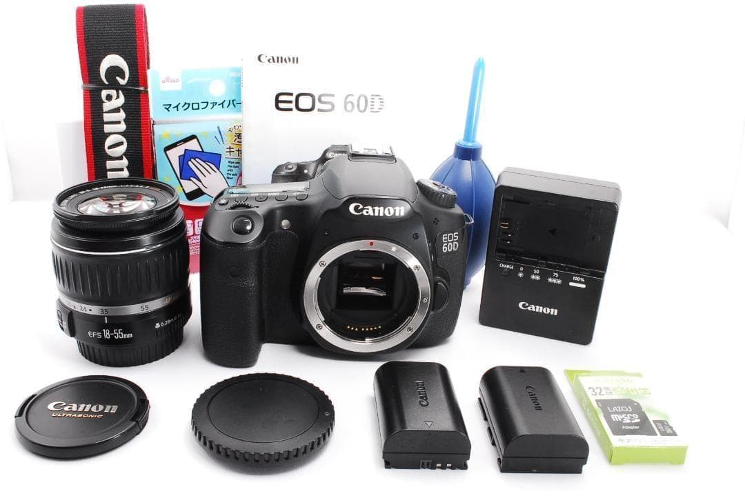 初心者オススメ❣️ Canon EOS 60D✨　高速連射　動画撮影　一眼レフ