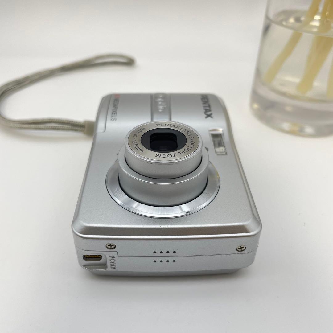 美品✨PENTAX Optio E40✨動作確認済 スマホ転送OK 単三電池♪